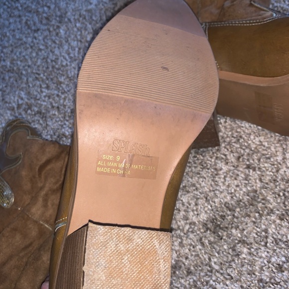 SPLASH FASHION WESTERN COWBOY BOOTS - Picture 5 of 6